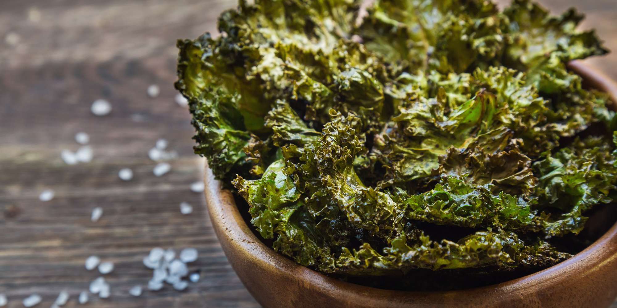 Salt and Vinegar Kale Chips : Kitchen With Mommy
